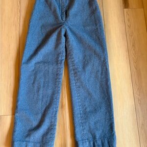 Vintage Jager Blue Wool Pants 26 waist